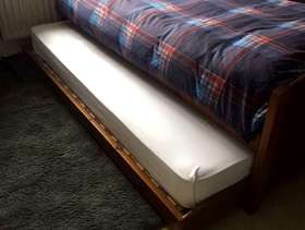 Freecycle Single bed with pullout guest bed