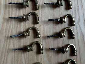 Freecycle Curtains tie back hooks