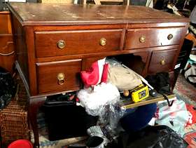 Freecycle Antique desk Edwardian / Victorian