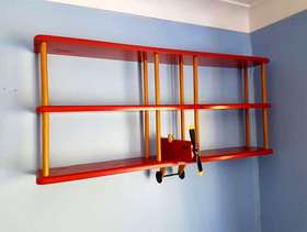Freecycle Handmade "Tri-plane" shelf unit