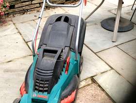 Freecycle Bosch Electric lawnmower