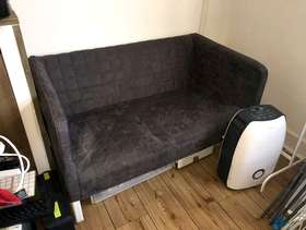 Freecycle Free Two Seater Grey Ikea Couch