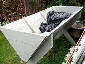 Freecycle Wooden Planter