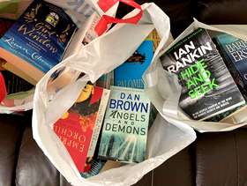 Freecycle Variety of paperback books mostly crime