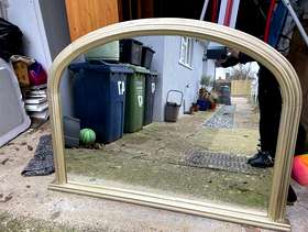 Freecycle Fireplace mirror