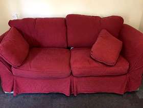 Freecycle Sofa with soft covers