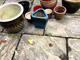 Freecycle Garden pots