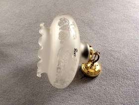 Freecycle Glass ceiling lampshade