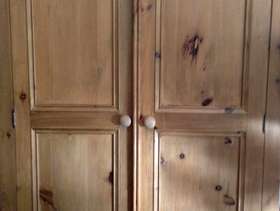 Freecycle Pine Wardrobe