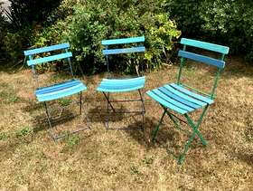 Freecycle 3 garden chairs