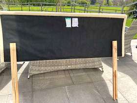 Freecycle Upholstered headboard for King size bed