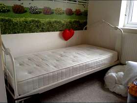 Freecycle Single bed with mattress