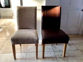 Freecycle 6 dining chairs.