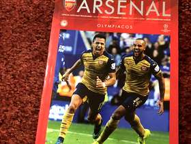 Freecycle Arsenal match programme 2015