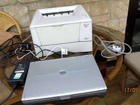 Freecycle Laptop & Printer (Dell PP09L & Kyocera Mita FS1010)