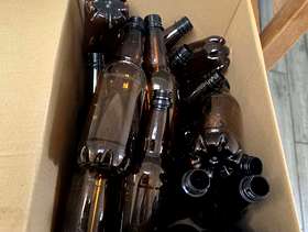 Freecycle Home brew bottles