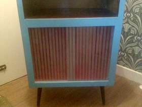 Freecycle Retro 1950's/60's Record Cabinet & Vinyl Storage