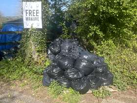 Freecycle Free Bagged Horse Manure