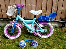 Freecycle Girls 'Frozen' Bike with Stabilizers