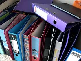 Freecycle Lever arch folders