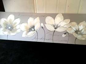 Freecycle Glitter-effect canvas