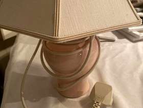Freecycle Free 2 table lamps