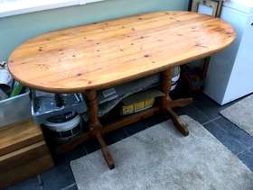 Freecycle Pine Table