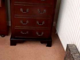 Freecycle Reproduction antique sheet music cupboard