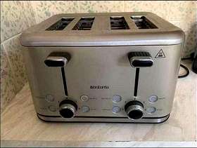 Freecycle Brabantia four slice toaster