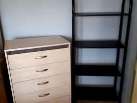 Freecycle 2 chest of drawers+ shelving unit