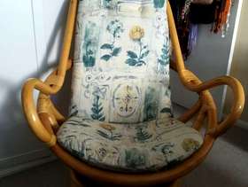 Freecycle Wicker chair