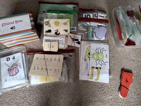 Freecycle Early years teaching aids