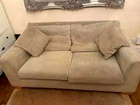 Freecycle HEALS Two Seater Oatmeal Sofa