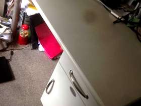 Freecycle 2 white John Lewis desks