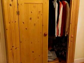 Freecycle Pine Wardrobe