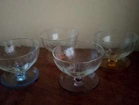Freecycle Vintage Sundae Glasses