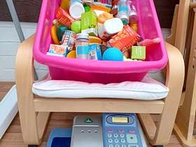 Freecycle Quantity of play foodstuff and electronic till