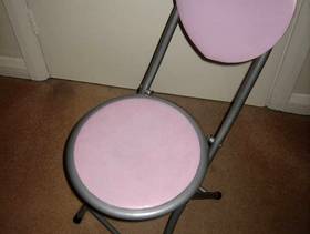 Freecycle Girl's fold up chair