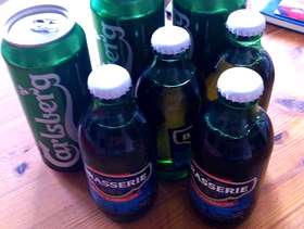 Freecycle 7 cans/bottles of beer