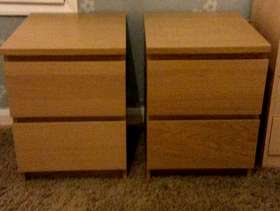 Freecycle Bed side draws