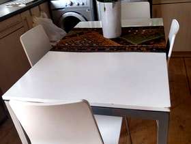 Freecycle Table and 4 chairs
