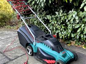 Freecycle Bosch electric lawn mower