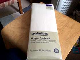 Freecycle King Size Valance - new