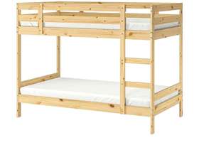 Freecycle IKEA Mydal Bunk Bed (without mattresses)