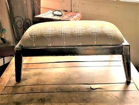 Freecycle Low Black Foot Stool