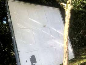 Freecycle Garage door