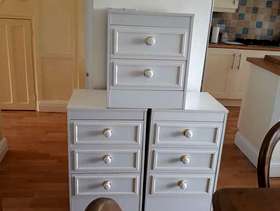 Freecycle 3 and 2 drawer chests