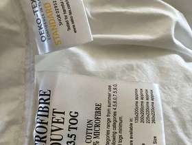 Freecycle 13.5 tog king size duvet