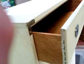 Freecycle Taller, off-white dresser
