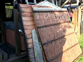 Freecycle 6 X 4 ft playhouse